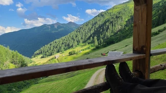 unsere Schupfe im Rosstal lädt zum Verweilen ein